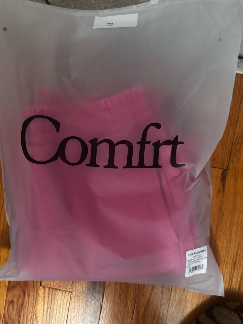 Comfort Women's Pink Track Pants - Comfort